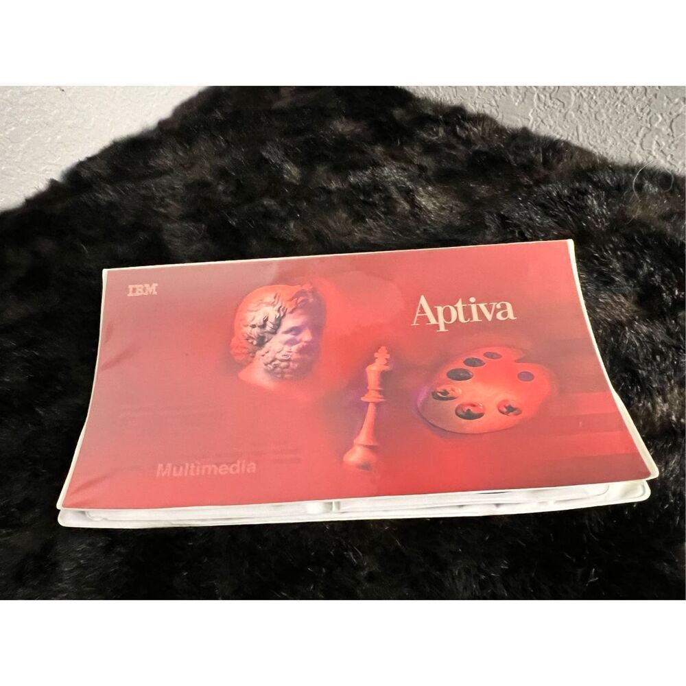 Vintage IBM Aptiva cd game jelly case